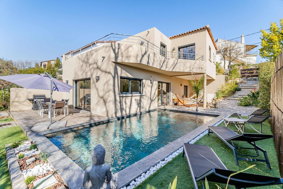 maison avec piscine